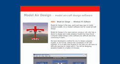 Desktop Screenshot of modelairdesign.com